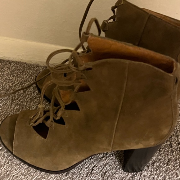 Frye Peep Toe Booties - Picture 3 of 3